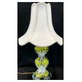 St. Claire Art Glass Lamp (Elwood, IN)