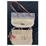 2pc The Sak & The Sakroots Collection Purses