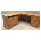 Oak Computer Desk