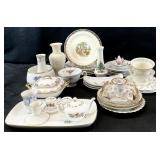 Large Group Asst Vintage China