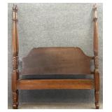 Mahogany Full Size 4 Post Bed