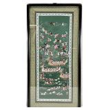 Vintage Chinese 100 Children Silk Embroidery