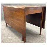 Mahogany Drop Leaf Gate Leg Dining Table