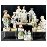Vintage Victorian Style Porcelain Figurines