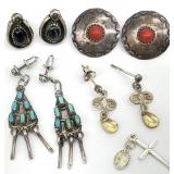 Native American? Sterling Earrings & More