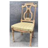 Antique Harp Back Music Chair