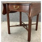 Henkel Harris SPNEA Drop Leaf End Table