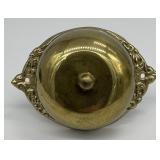 Antique Victorian Brass Door Bell Key Crank