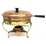 Vintage Copper Chafing Dish