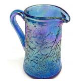 Fenton Twilight Crackle Iridescent Blue Small