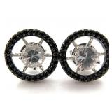 Sterling Silver & CZ Earrings