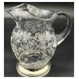 Cambridge Chantilly 20 Oz Jug w/ Sterling Base
