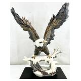 Large Resin Bald Eagle Statue