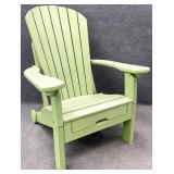 Green Polywood Adirondack Chair