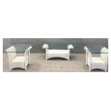 Lloyd Flanders End Tables & Coffee Table