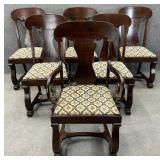 Set of 6 Antique Empire Dining Chairs