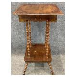 Antique Spool Carved Center Table