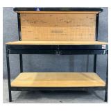 Metal Frame Garage Work Bench