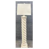 Twisted Ceramic Floor Lamp