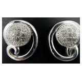 Sterling Silver CZ Earrings