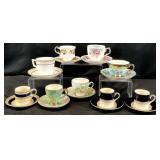 Vintage English China Teacups, Asst