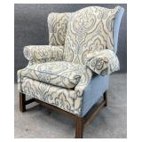 Custom Upholstered Wingback Chairs