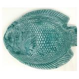 Vintage Arcoroc Signed Painted Fish Platter
