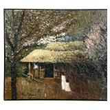 Original Textured Impasto Oil Painting, Signed