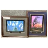 2pc Successories Motivational Framed Prints