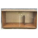 Vintage Table Top Sliding Glass Display Cabinet
