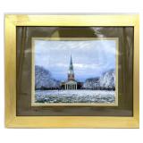 Wake Forest University, Wait Chapel, Art Print