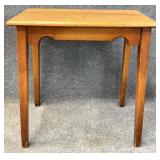 Antique Taper Leg Side Table