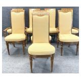 8 Hibriten Fruitwood Dining Chairs
