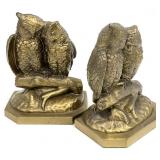 Pair PM Craftsman Loving Owls Bookends