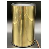 Vintage Brass Cylinder Lamp