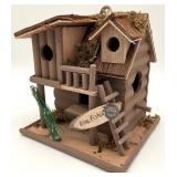 Handmade Wooden Fishing Shack Bird House