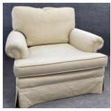 Designer Upholstered Club Chair