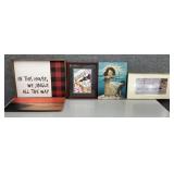 5pc Asst Wall Art