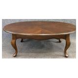 Mahogany Queen Anne Coffee Table