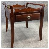 Bassett Mahogany One Drawer Stand