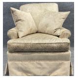 Quality Swivel Upholstered Club Chair