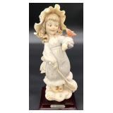 Giuseppe Armani Girl with Butterfly Figurine
