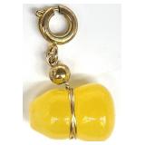 Yellow Jadeite Pendant