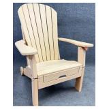 Peach Polywood Adirondack Chair