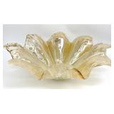 Tammaro Murano Italian Art Glass Centerpiece Bowl