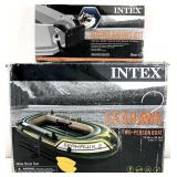 Intex Two Person Boat & Motor Mount