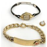 Gold Filled / Plated Pendant, Watch & Bracelet