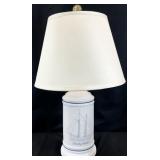 Dancing Feather Pilot Boat Ceramic Lamp