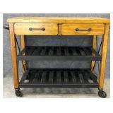 Crosley Rolling Kitchen Cart