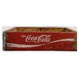 Vintage Wooden Coca Cola Crate